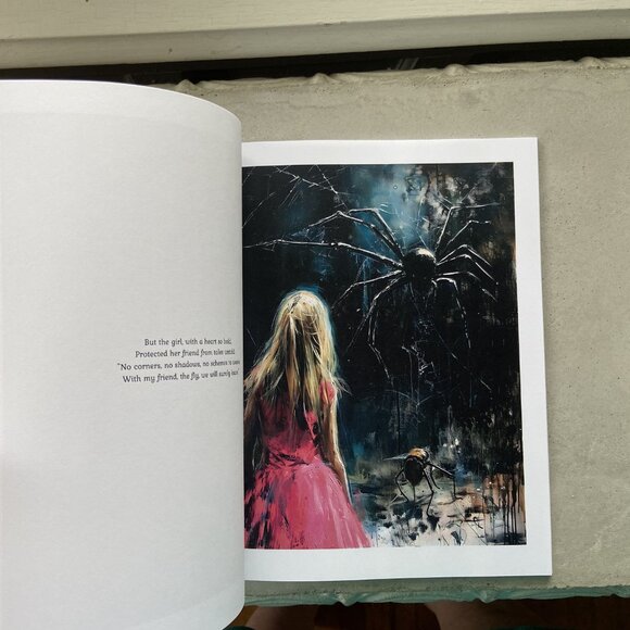 Sheet Music, The Spider & the Fly, Piano Solo, Whimsical Poem - Picture 5 of 6